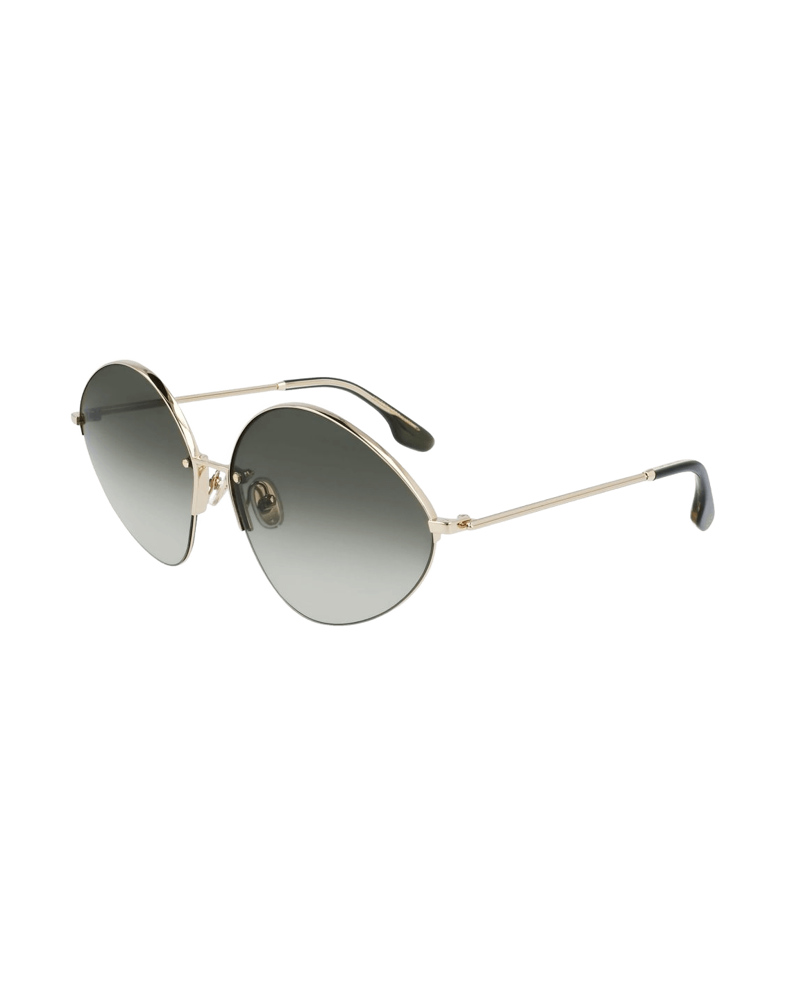 Victoria Beckham Gold Metal Sunglasses Sunglasses