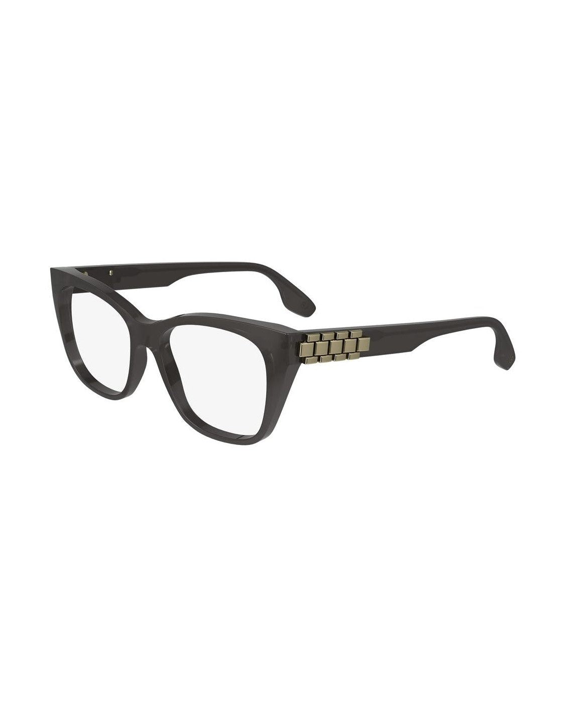 Victoria Beckham Gray Acetate Optical Frame Eyeglasses