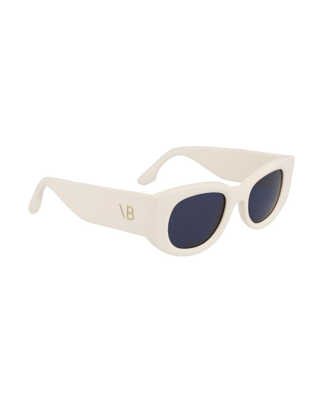 Victoria Beckham Gray Acetate Sunglasses Sunglasses