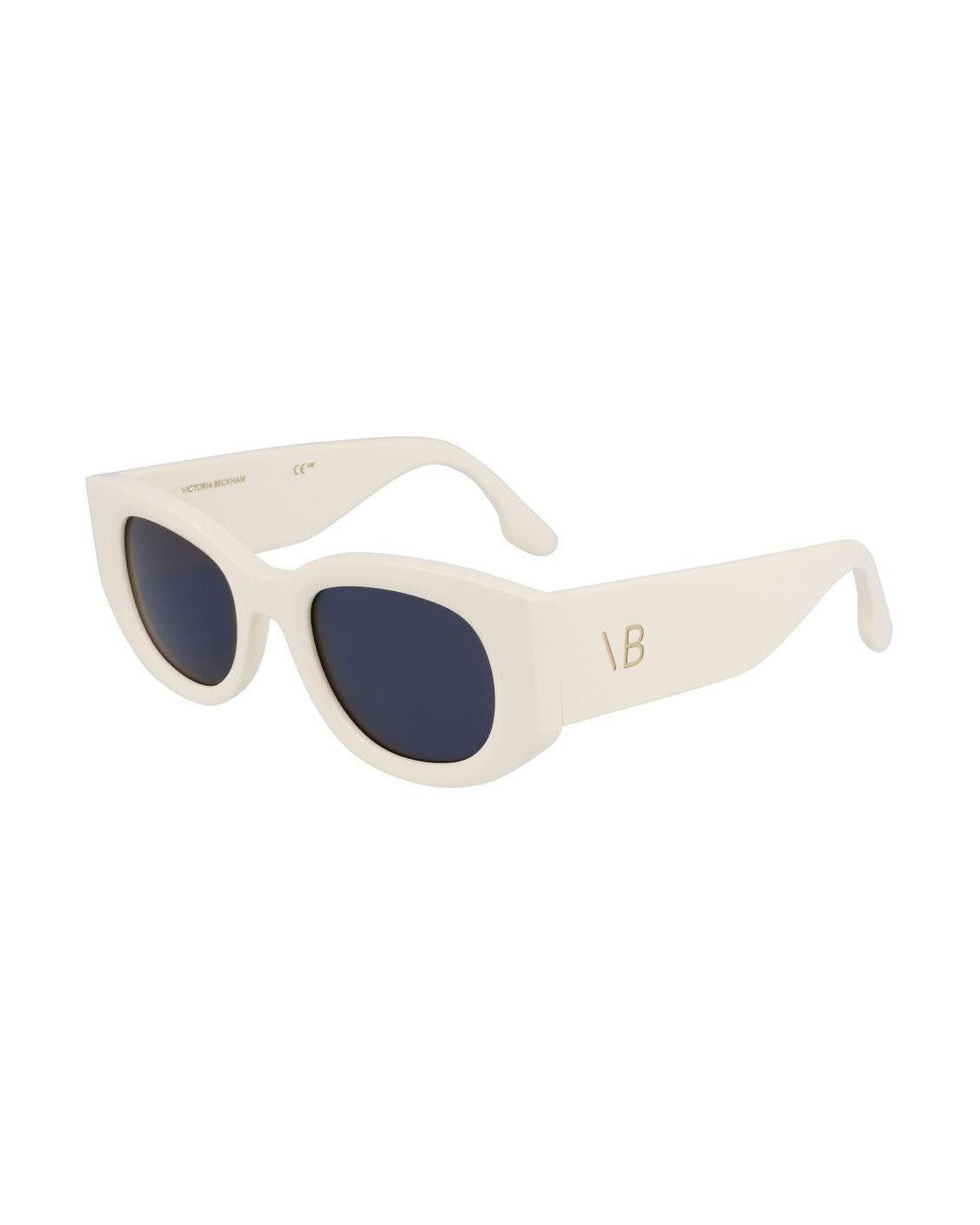 Victoria Beckham Gray Acetate Sunglasses Sunglasses