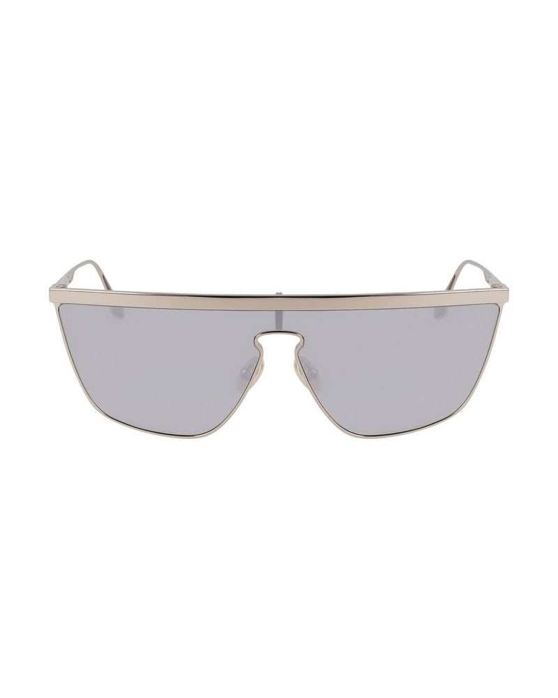 Victoria Beckham Gray Metal Sunglasses Glam Steals
