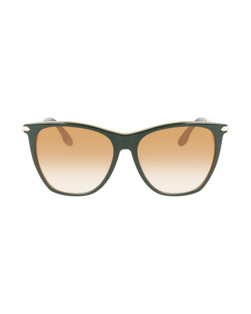 Victoria Beckham Green Acetate Sunglasses Glam Steals