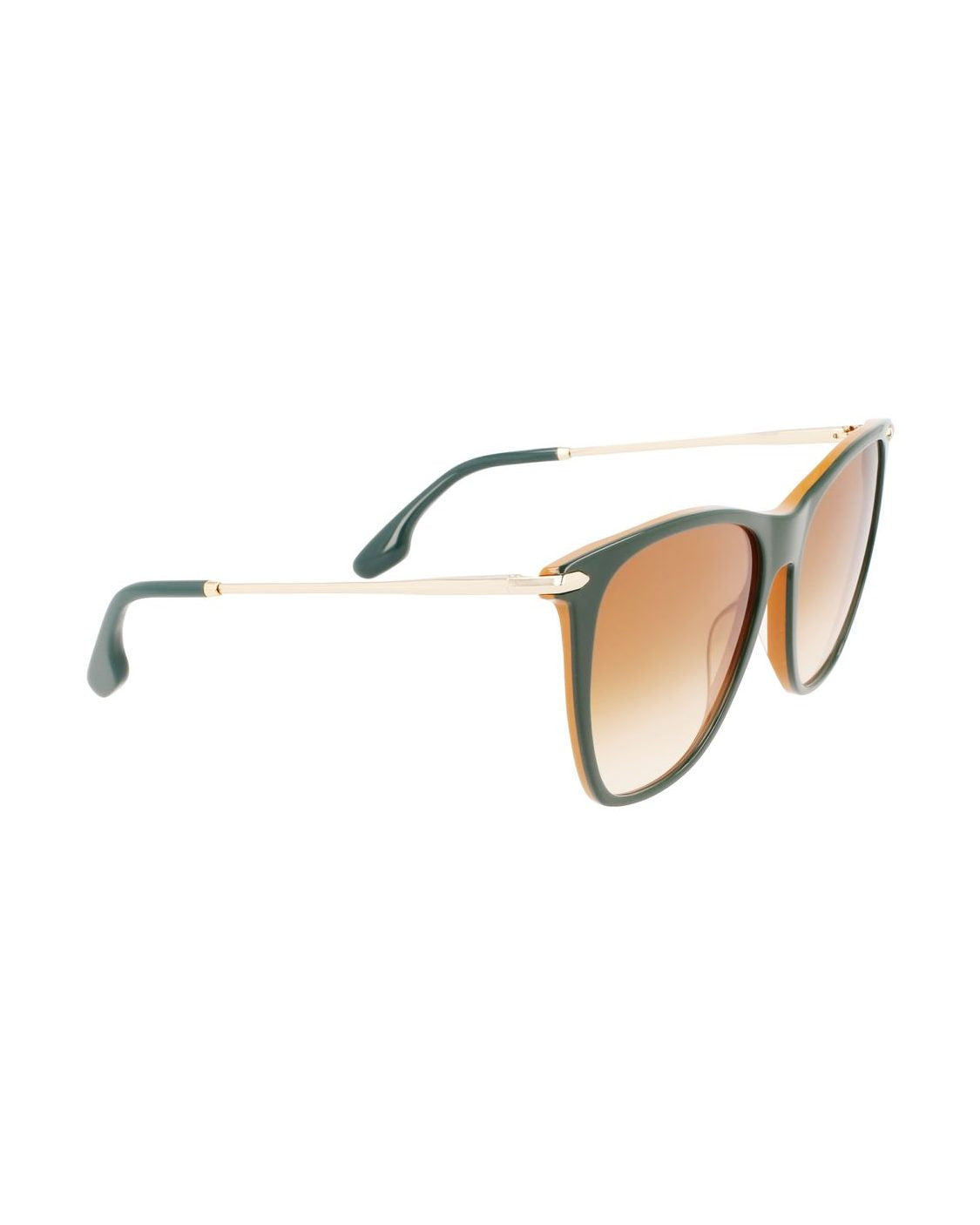 Victoria Beckham Green Acetate Sunglasses Sunglasses