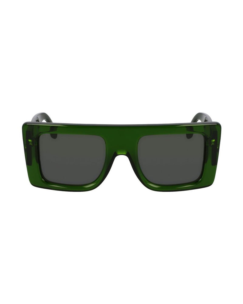 Victoria Beckham Green Acetate Sunglasses Glam Steals