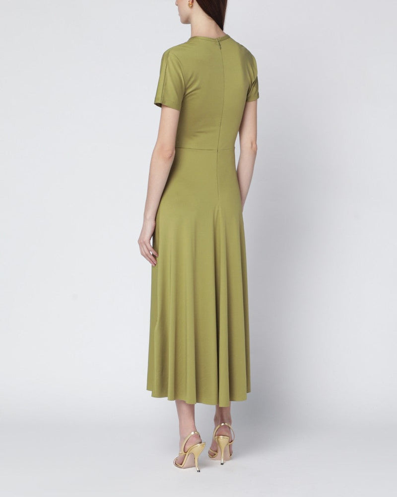 Victoria Beckham Green Blaire Dress Glam Steals