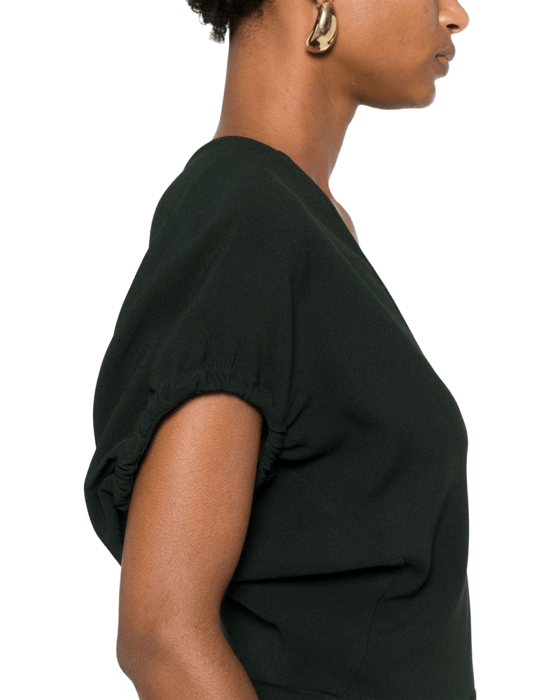 Victoria Beckham Green Dress Glam Steals