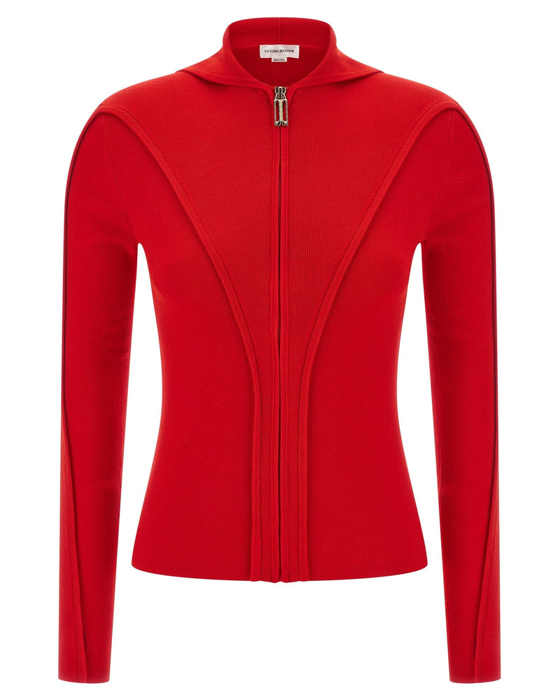 Victoria Beckham Hooded Cardigan Glam Steals