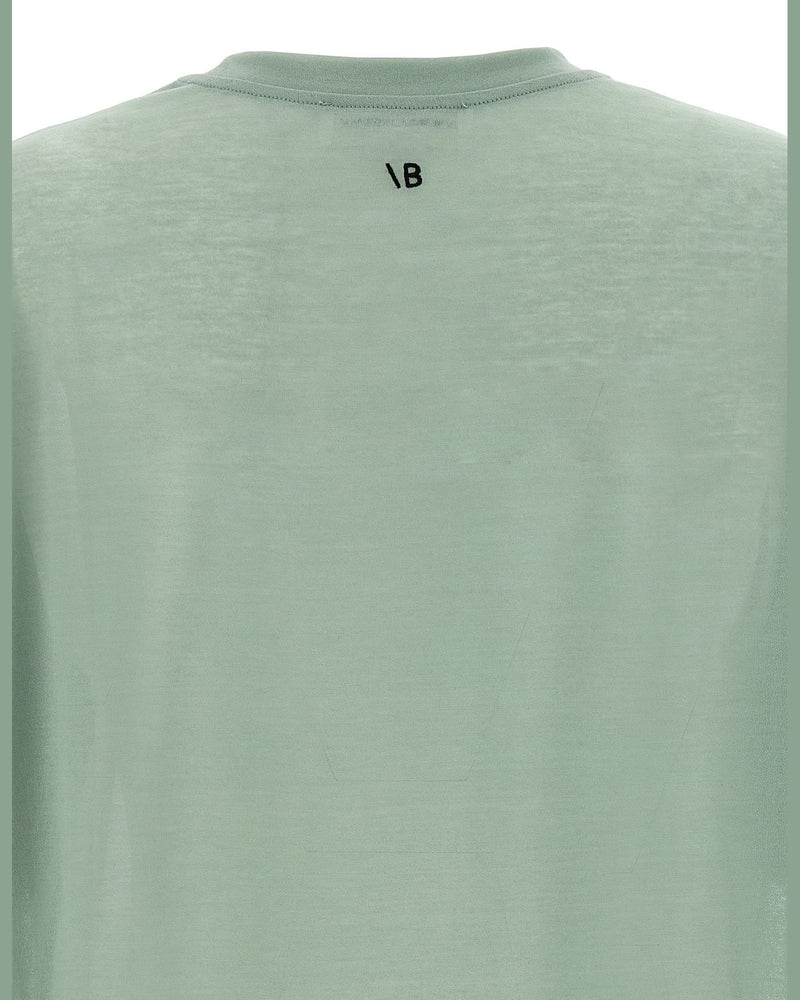 Victoria Beckham Logo Embroidery T-shirt Glam Steals
