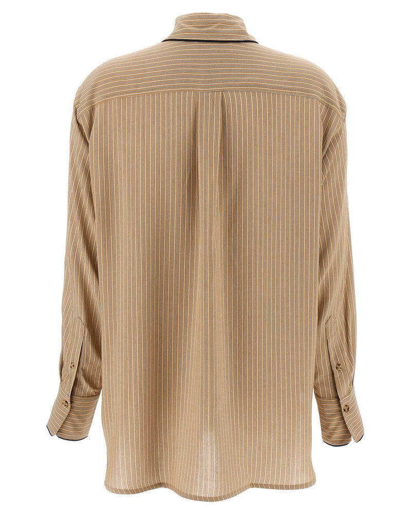 Victoria Beckham Piping Detail Pyjama Shirt Glam Steals