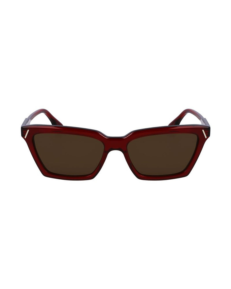 Victoria Beckham Red Acetate Sunglasses Glam Steals