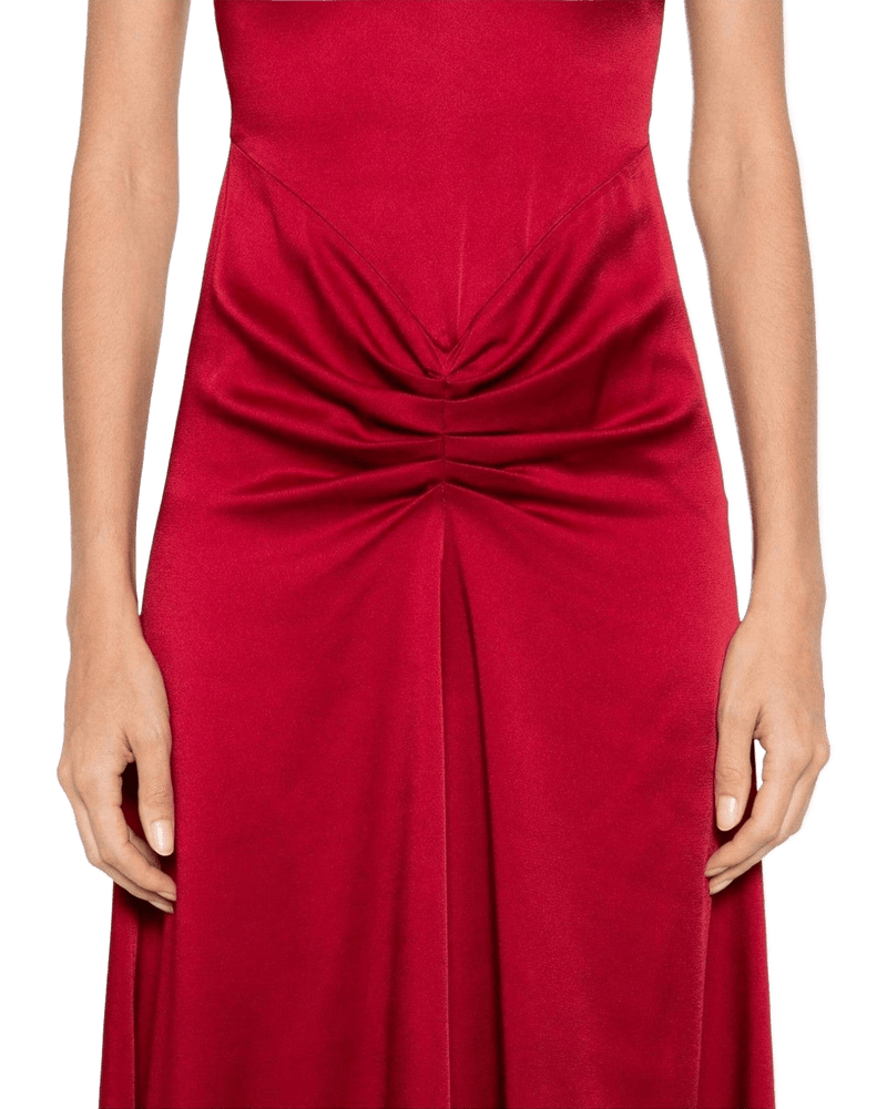 Victoria Beckham Red Dress Glam Steals
