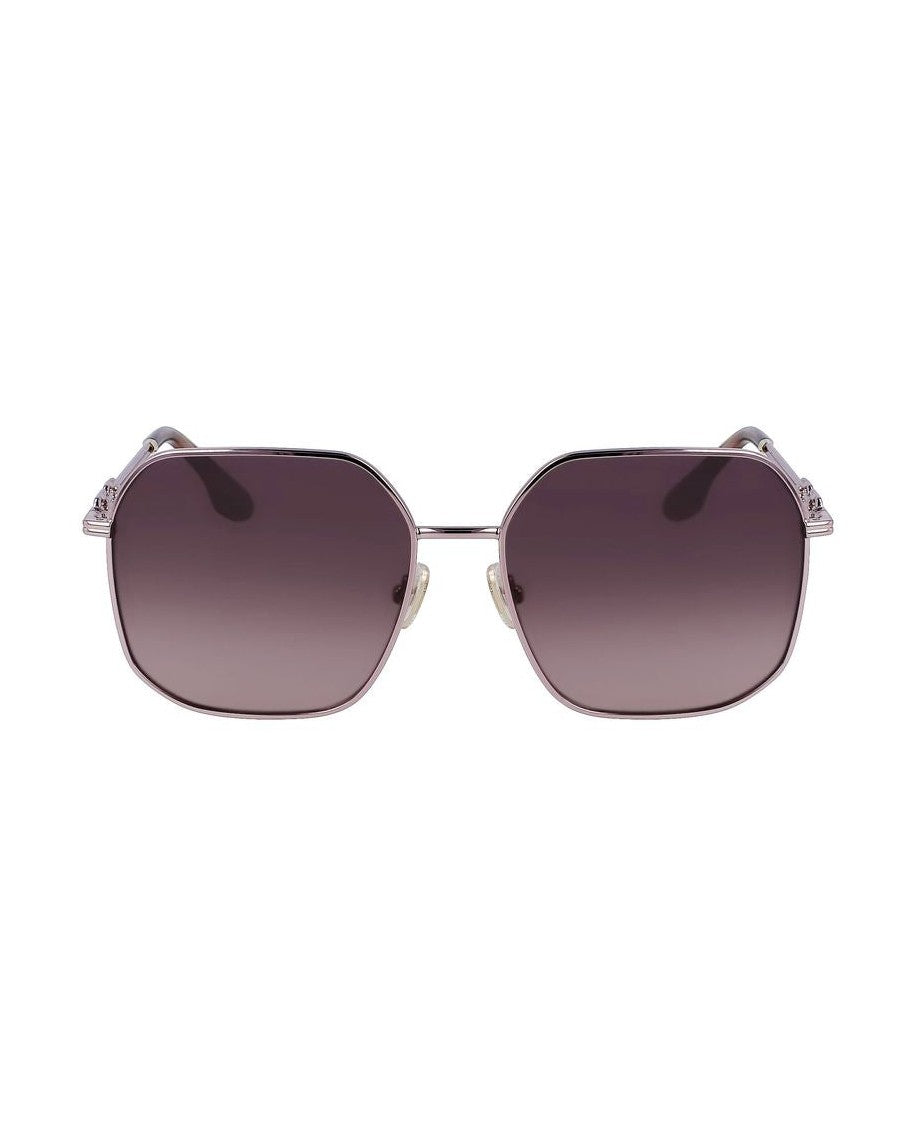 Victoria Beckham Red Metal Sunglasses Glam Steals