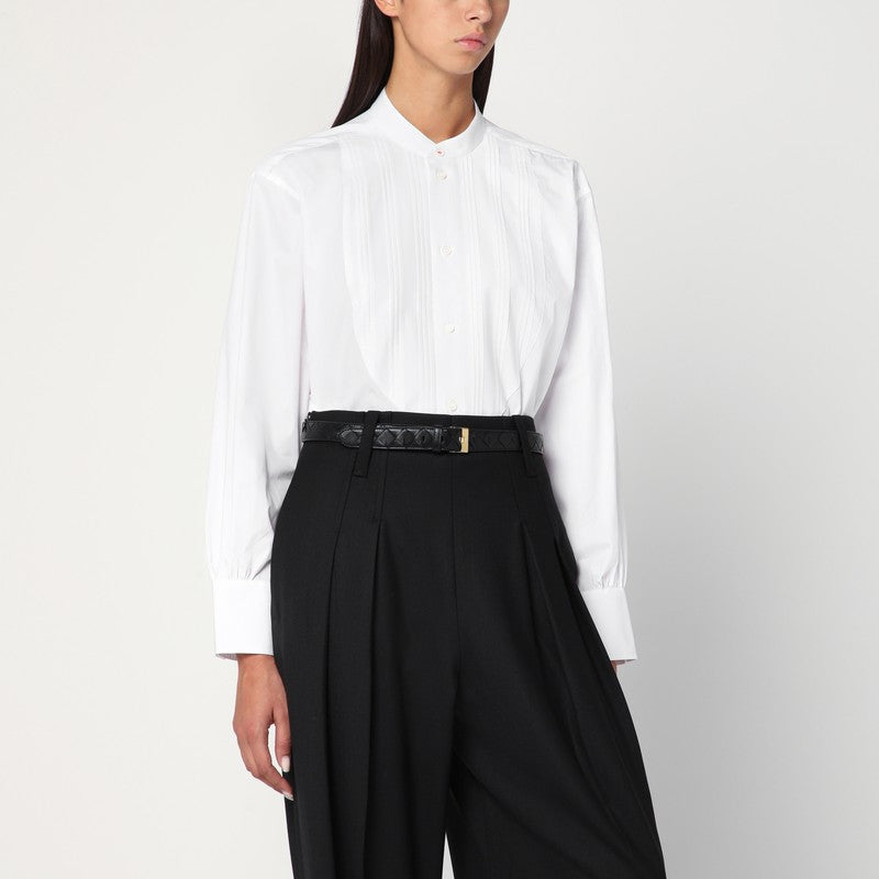 Victoria Beckham White Cotton Shirt in Organic Glam Steals