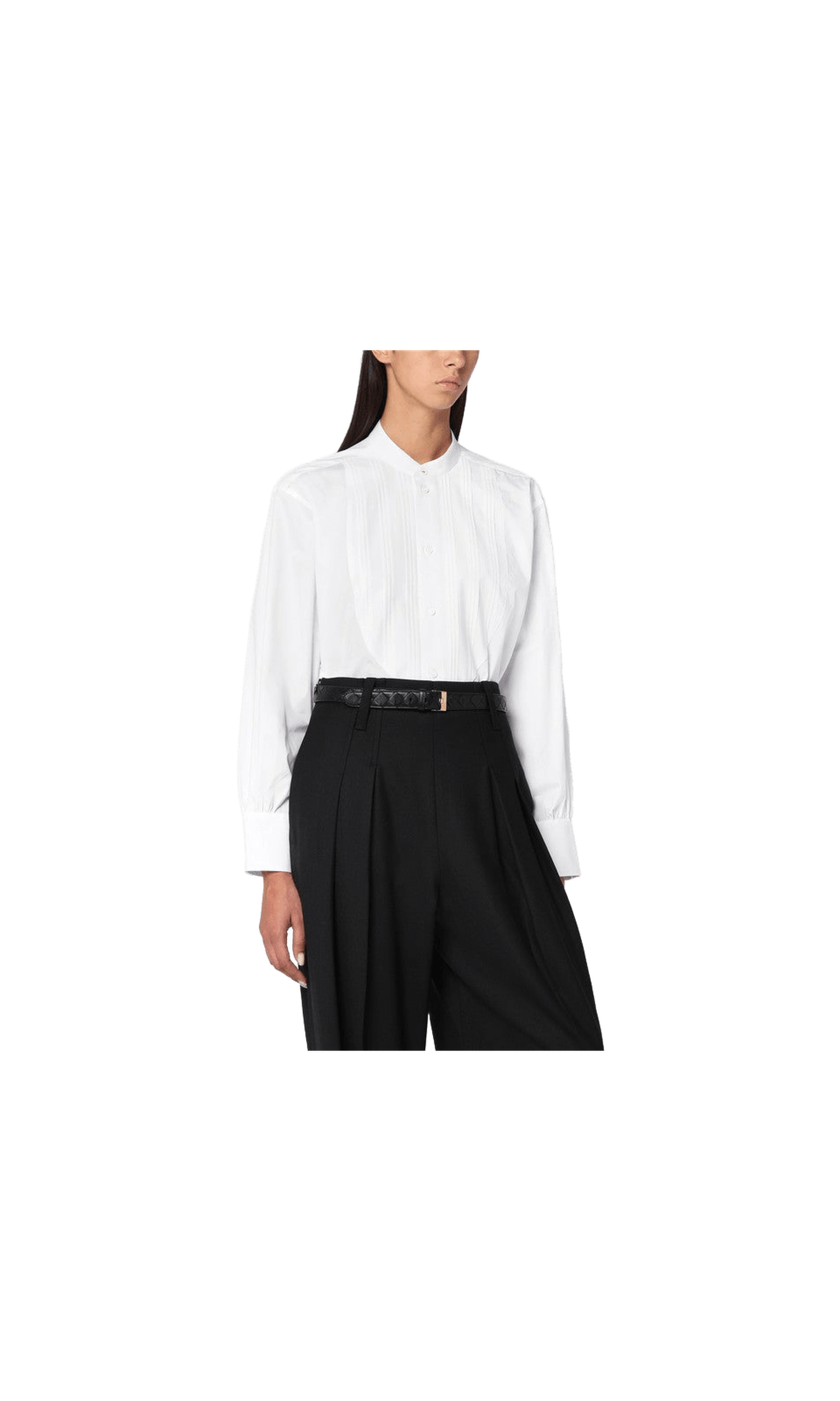 Victoria Beckham White Cotton Shirt in Organic Glam Steals
