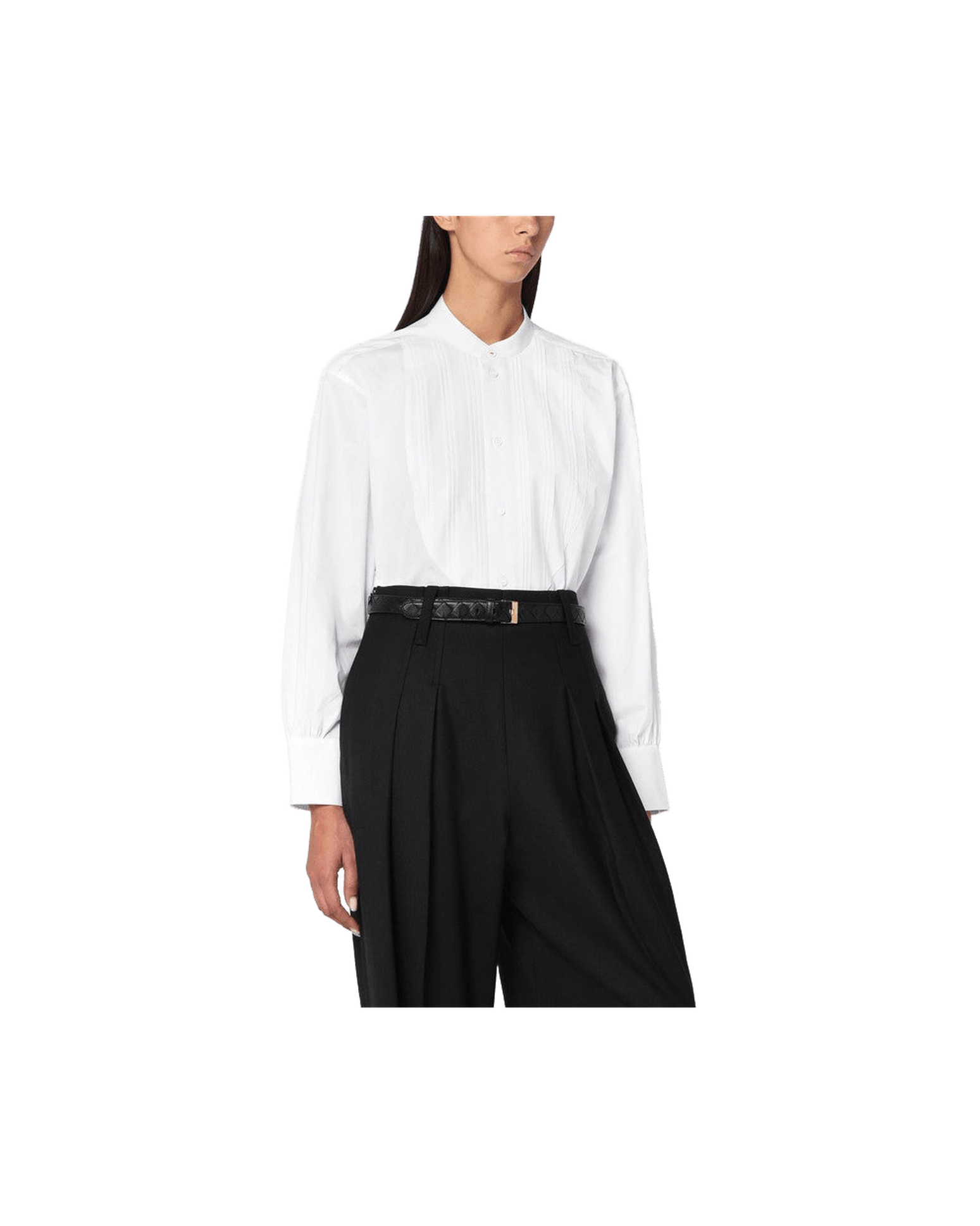 Victoria Beckham White Cotton Shirt In Organic Glam Steals