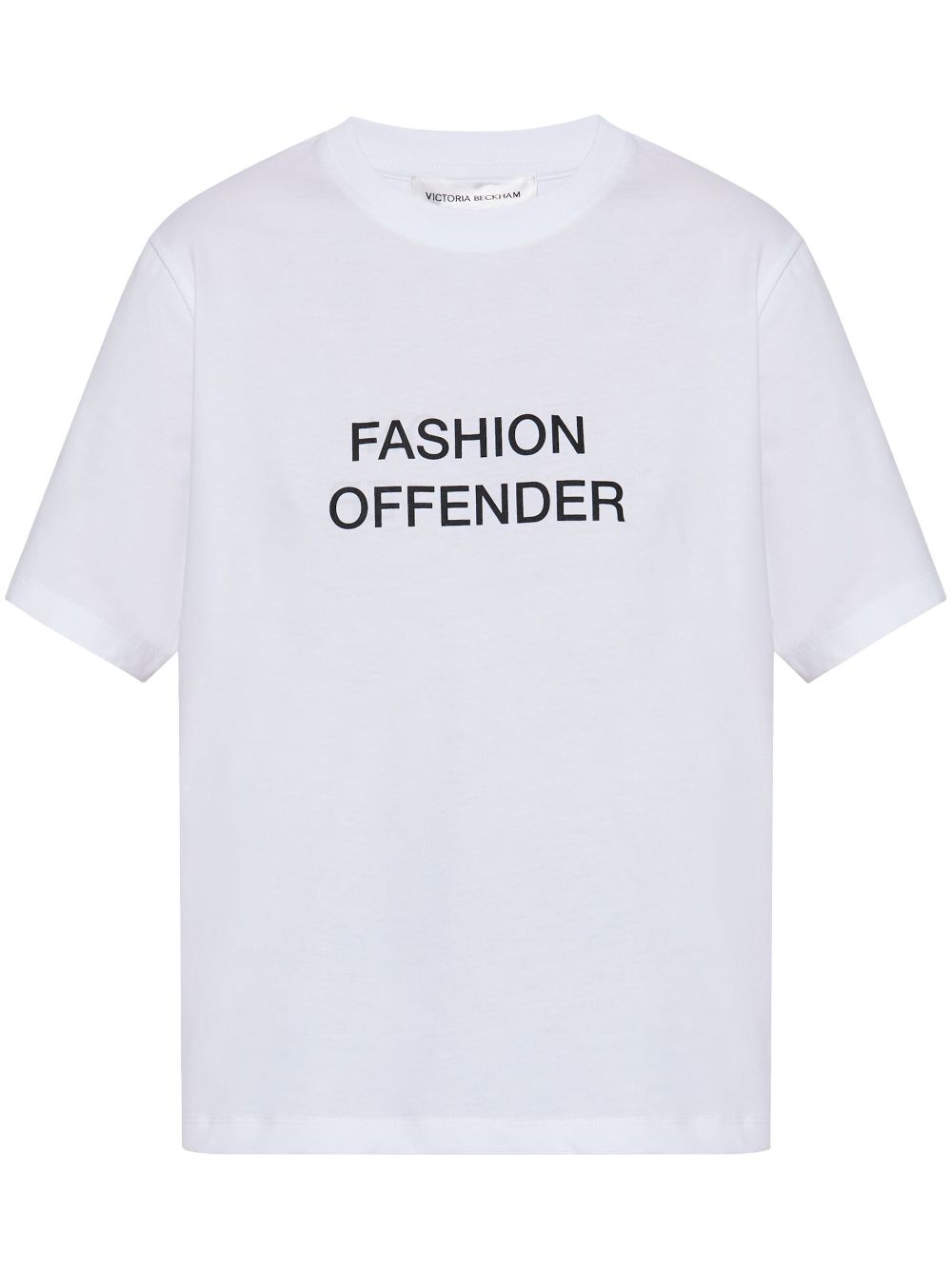 Victoria Beckham White T-shirt Glam Steals