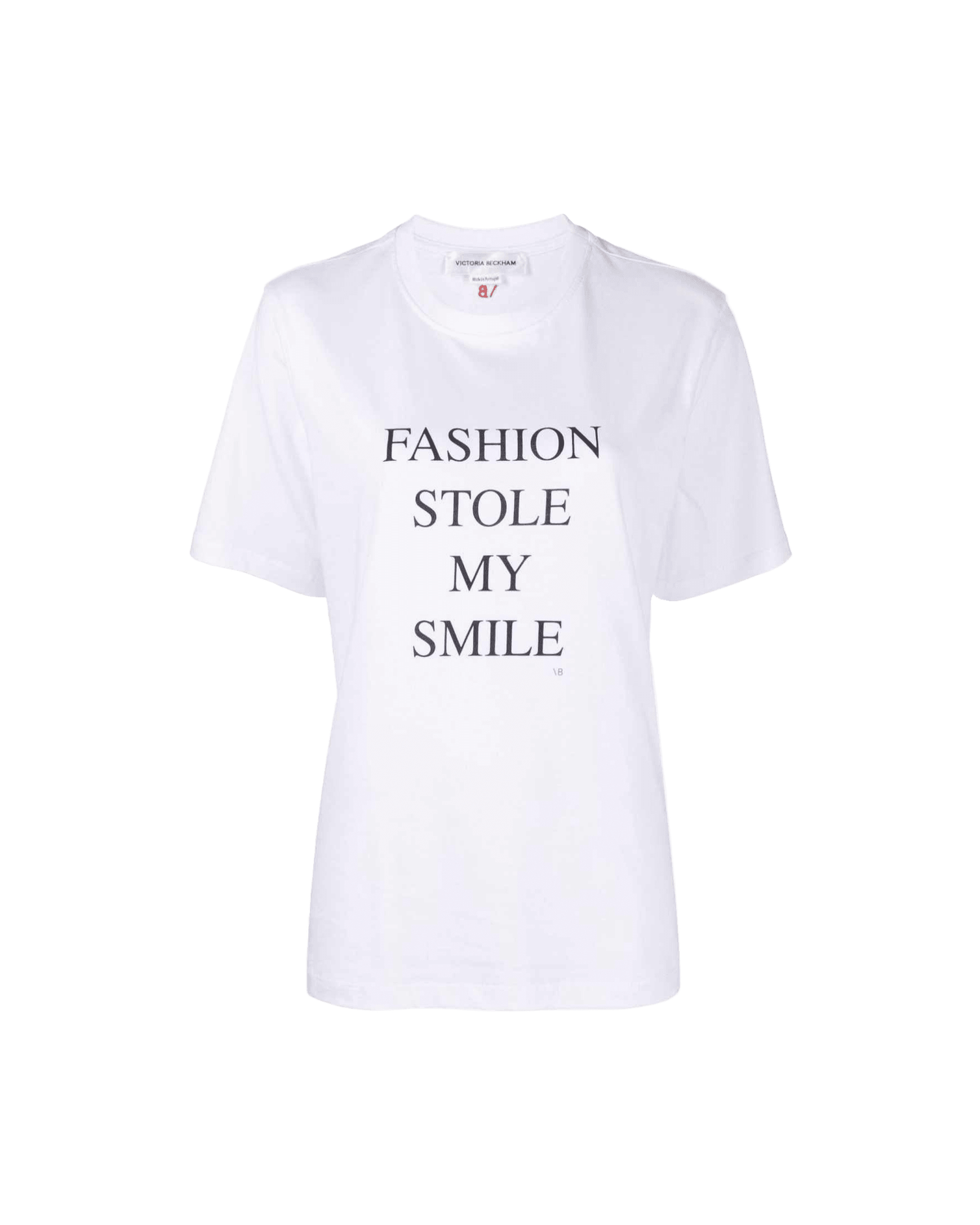 Victoria Beckham White T-Shirt Glam Steals