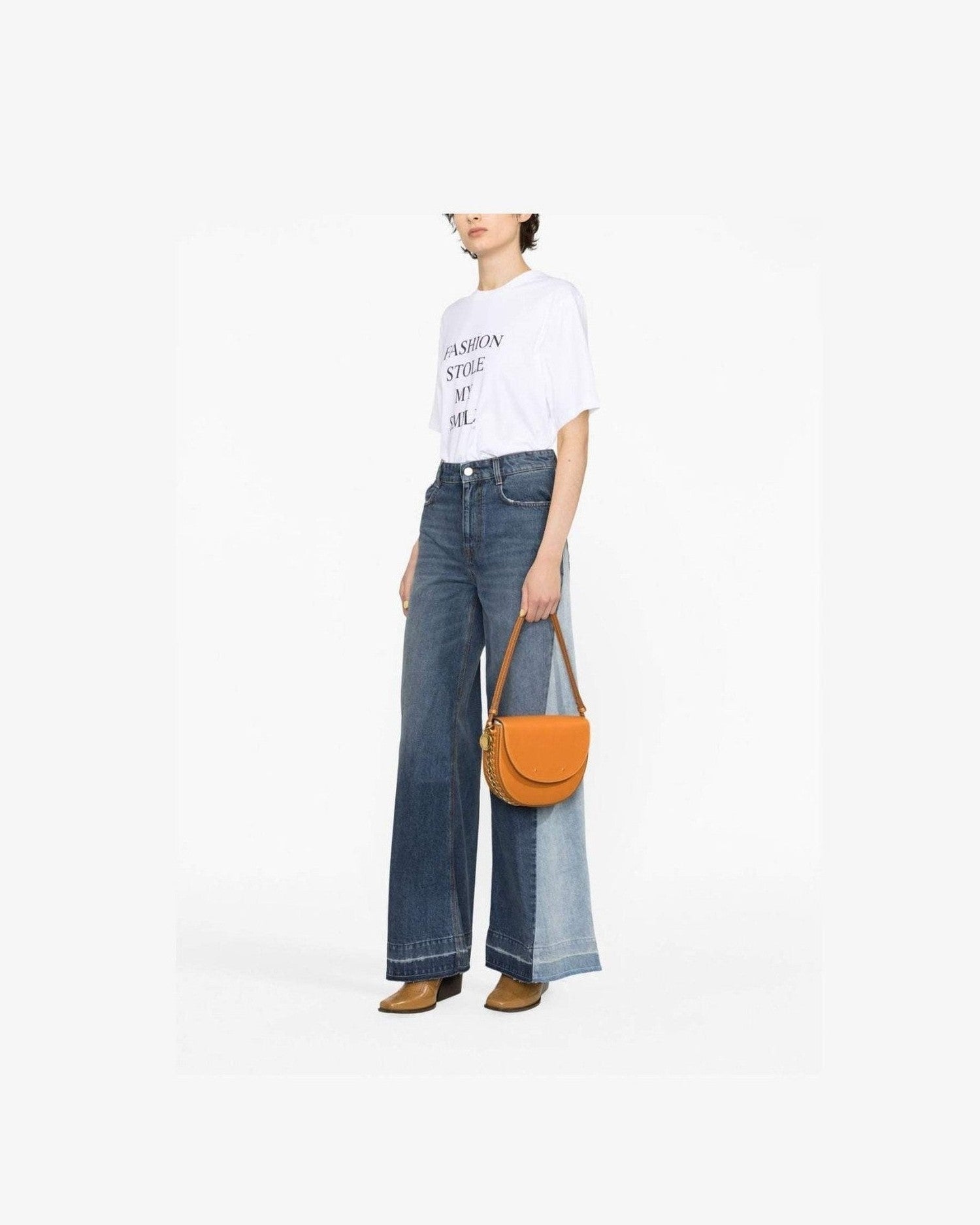 Victoria Beckham White T-shirt Glam Steals