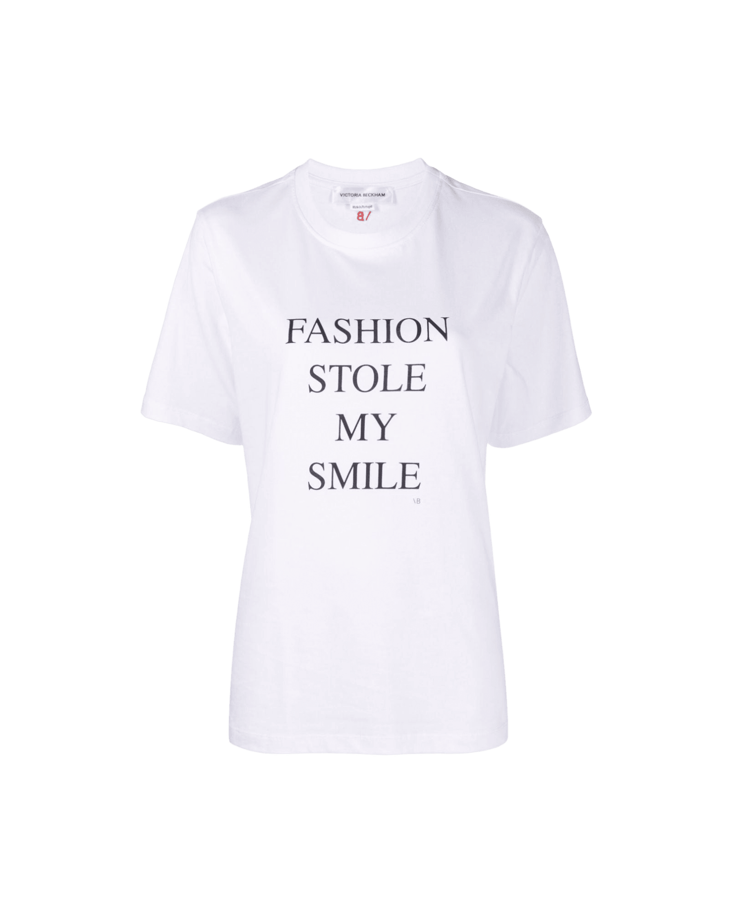 Victoria Beckham White T-shirt Glam Steals