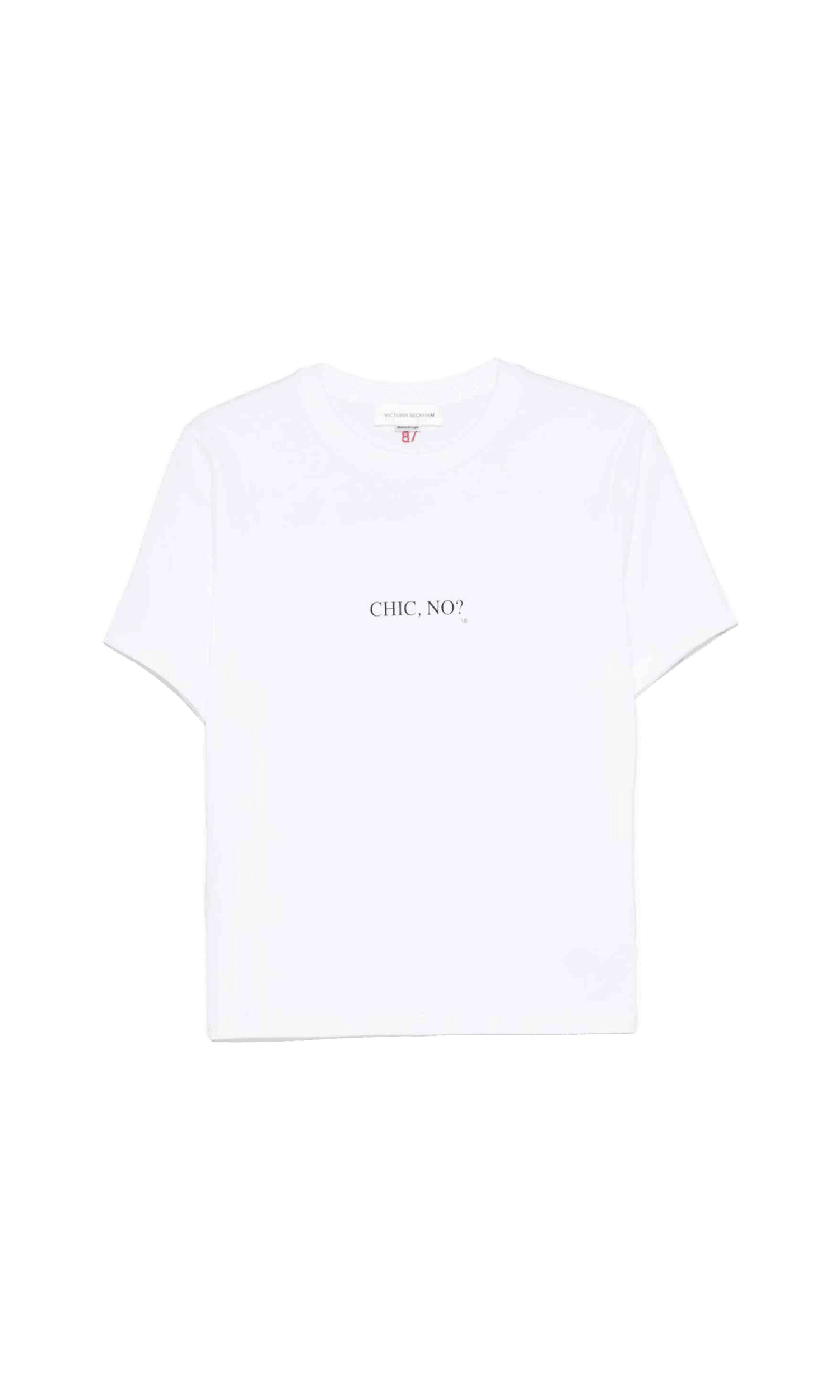 Victoria Beckham White T-shirt Glam Steals