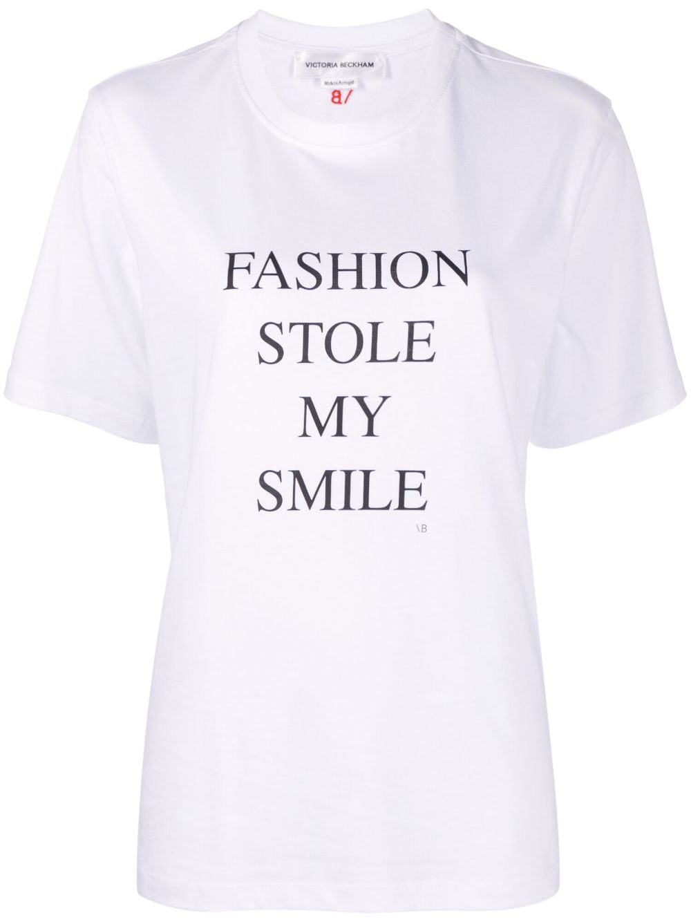 Victoria Beckham White T-shirt and Polo Glam Steals
