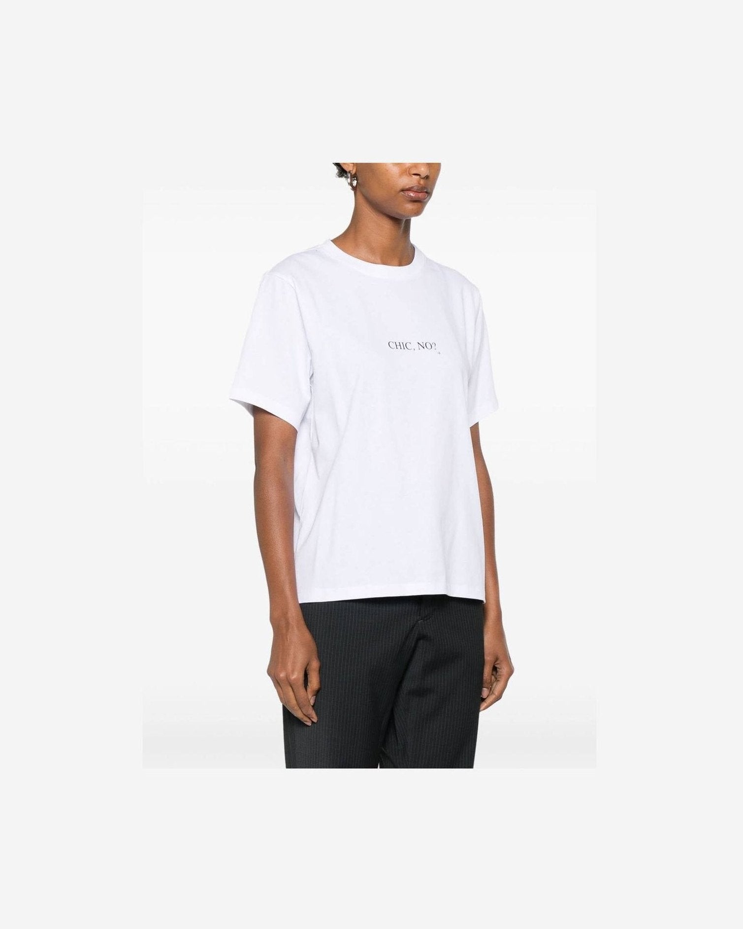 Victoria Beckham White T-shirt and Polo Glam Steals
