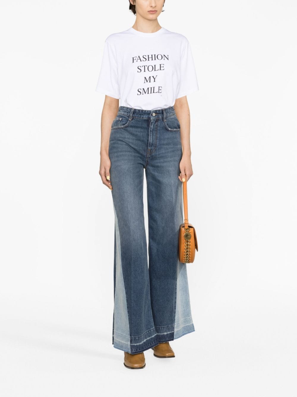 Victoria Beckham White T-shirt and Polo Glam Steals