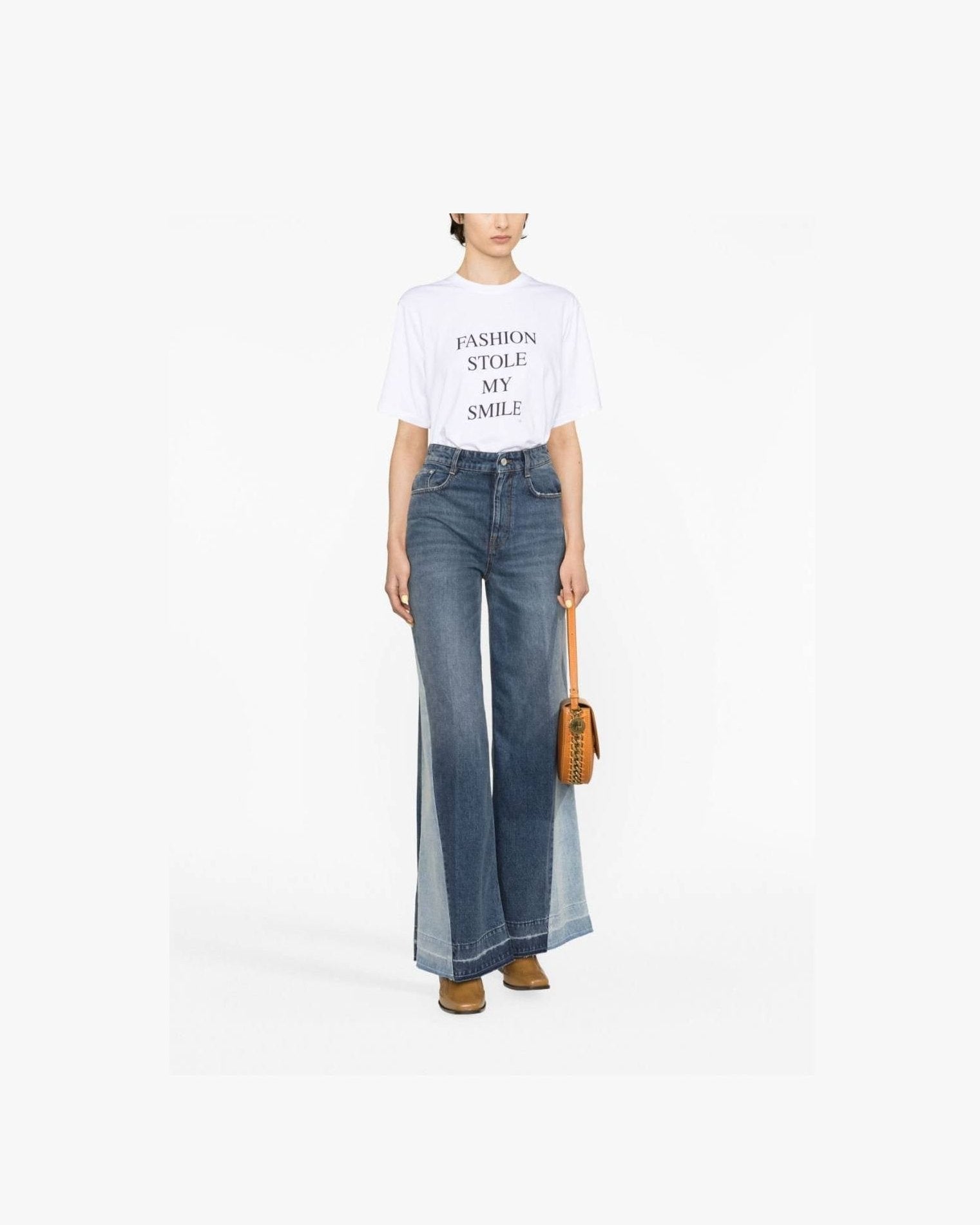 Victoria Beckham White T-shirt and Polo Glam Steals