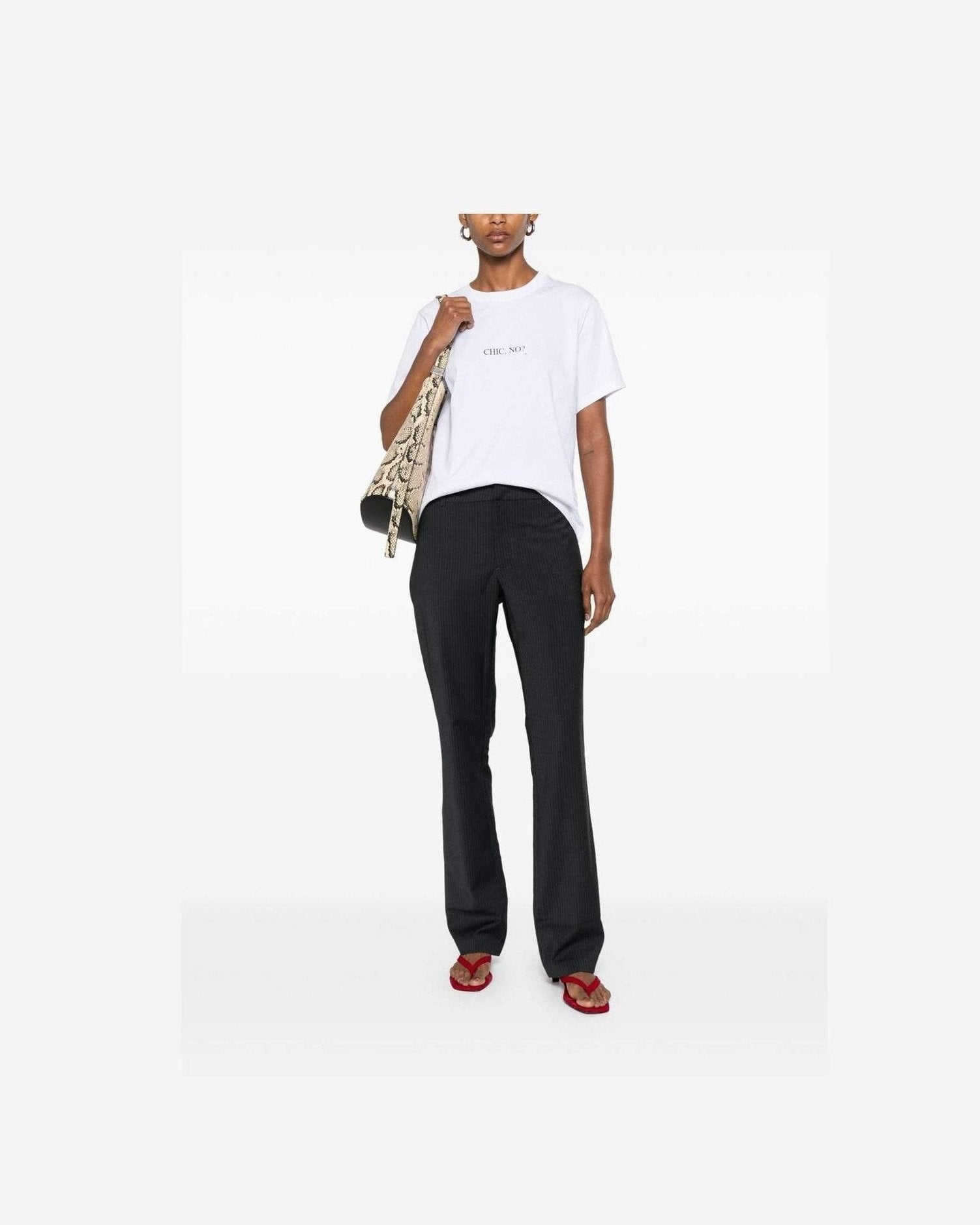 Victoria Beckham White T-shirt and Polo Glam Steals