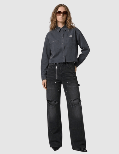 Weekend Escapes_ Miu_Miu_Shirt_Alexander_Wang_Jeans