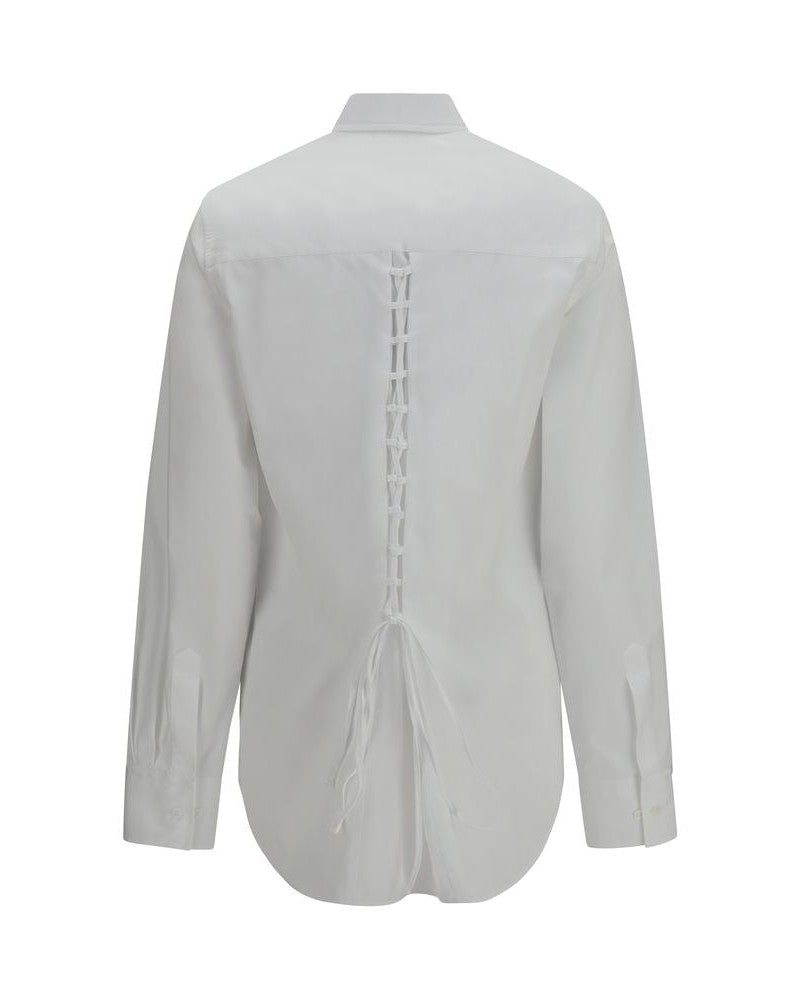 Ermanno Scervino White Cotton Dress Shirt Glam Steals