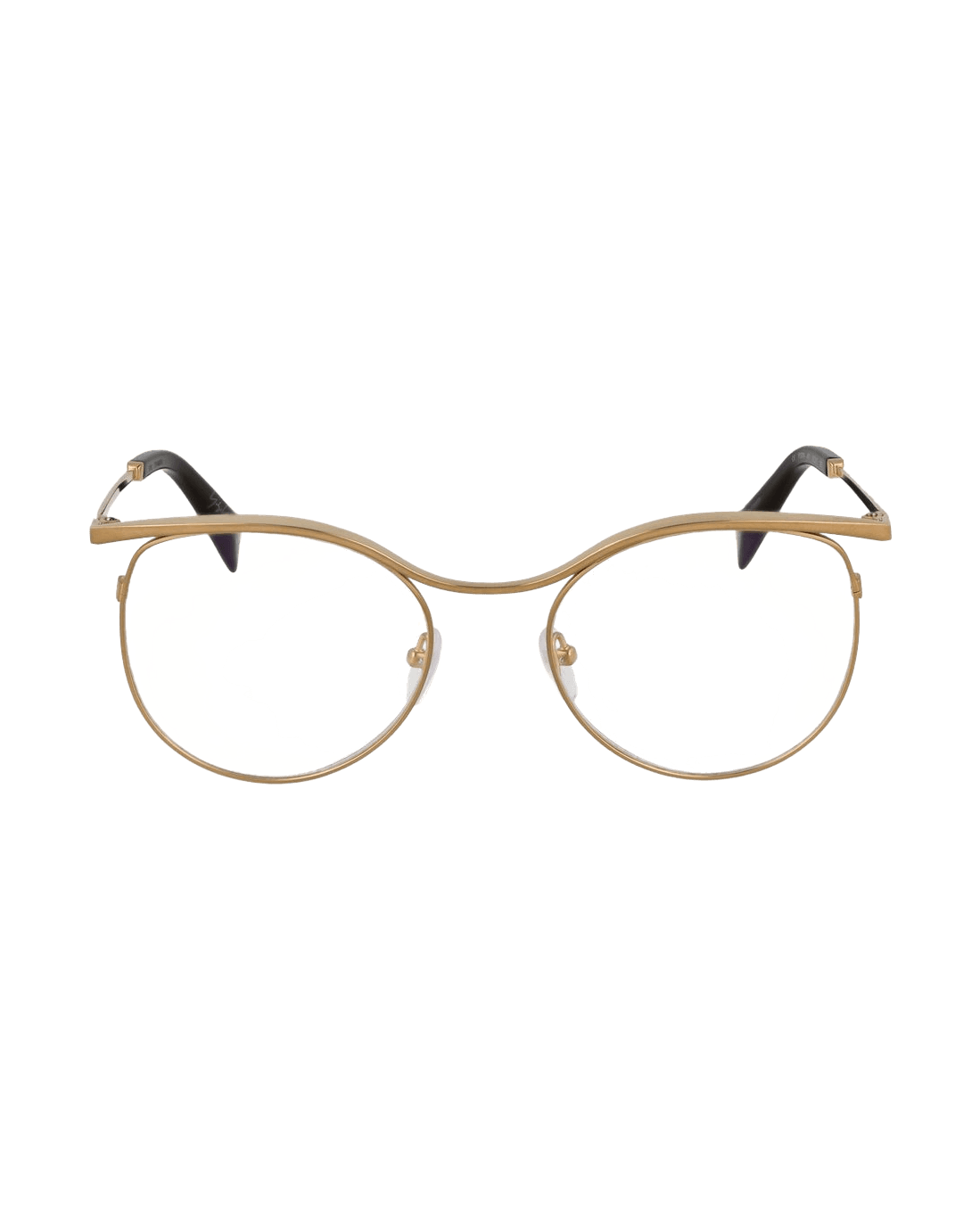 Yohji Yamamoto Gold Metal Glasses Eyeglasses