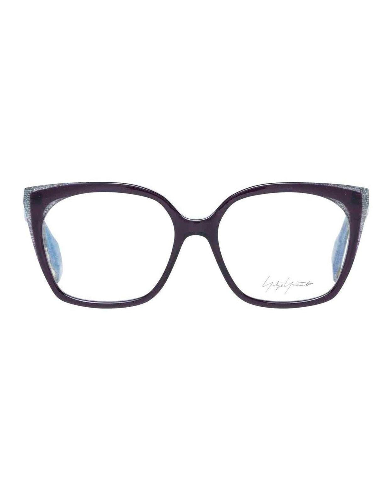 Yohji Yamamoto Purple Women Optical Frame Eyeglasses