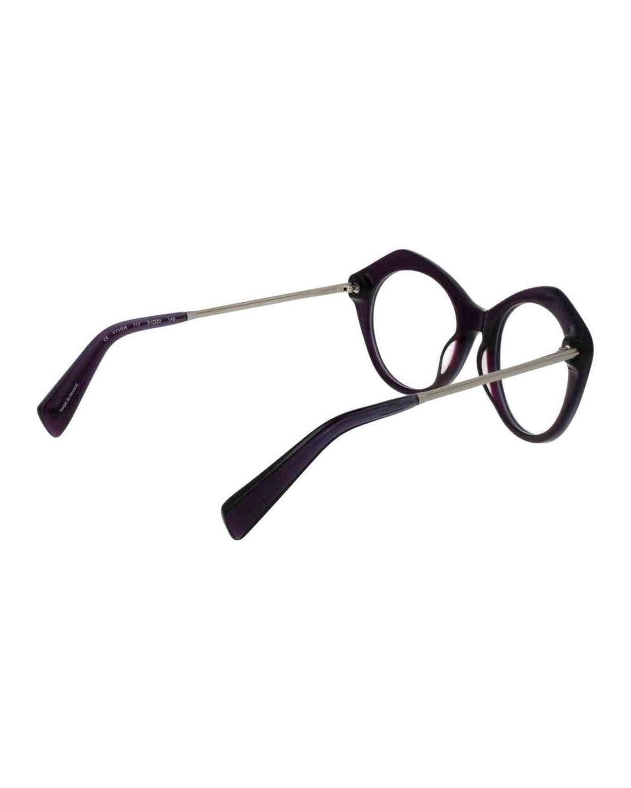 Yohji Yamamoto Purple Women Optical Frame Eyeglasses
