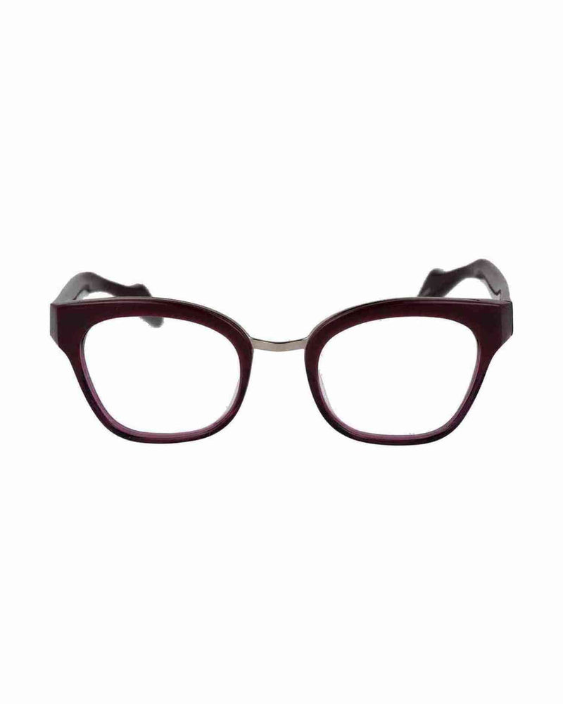 Yohji Yamamoto Purple Women Optical Frame Eyeglasses