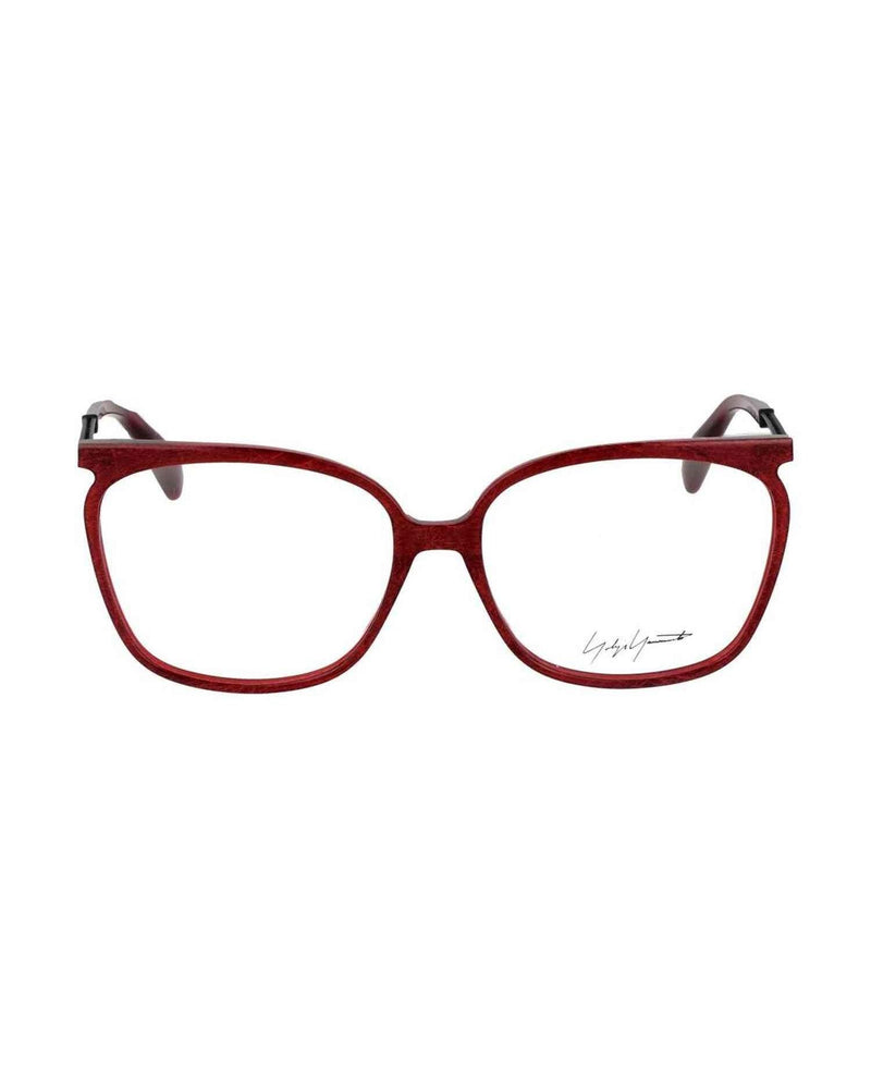 Yohji Yamamoto Red Women Optical Frame Eyeglasses