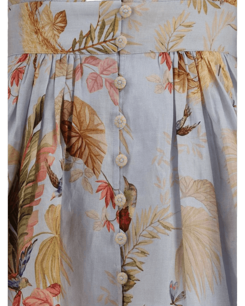 Zimmermann Ascension Plunge Mini Dress Glam Steals