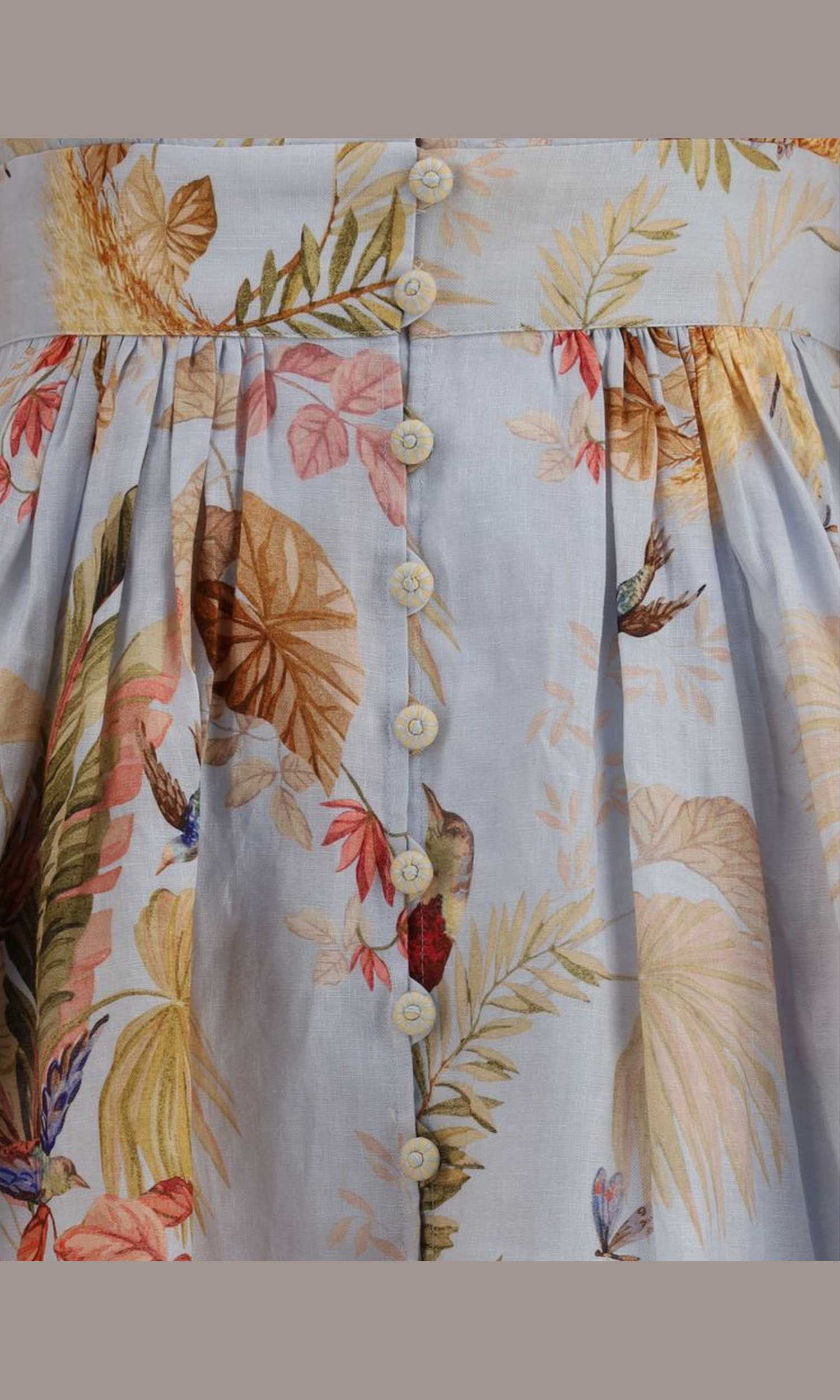 Zimmermann Ascension Plunge Mini Dress Glam Steals