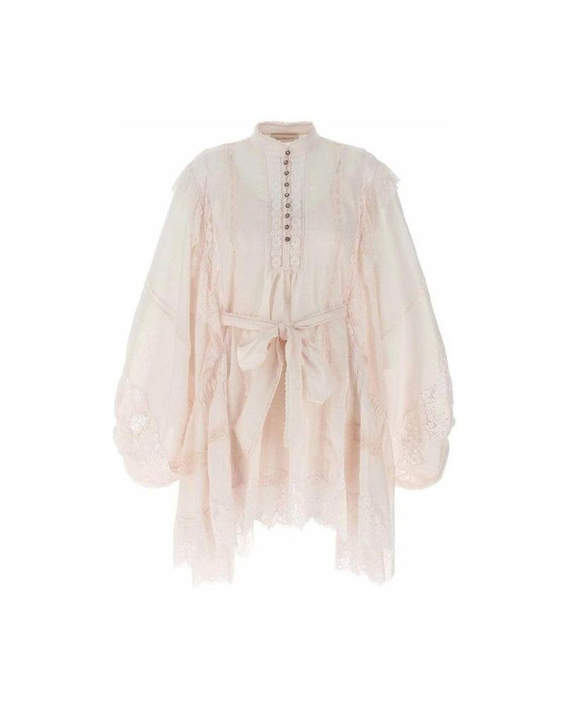 Zimmermann Beige Cotton Casual Dress Glam Steals