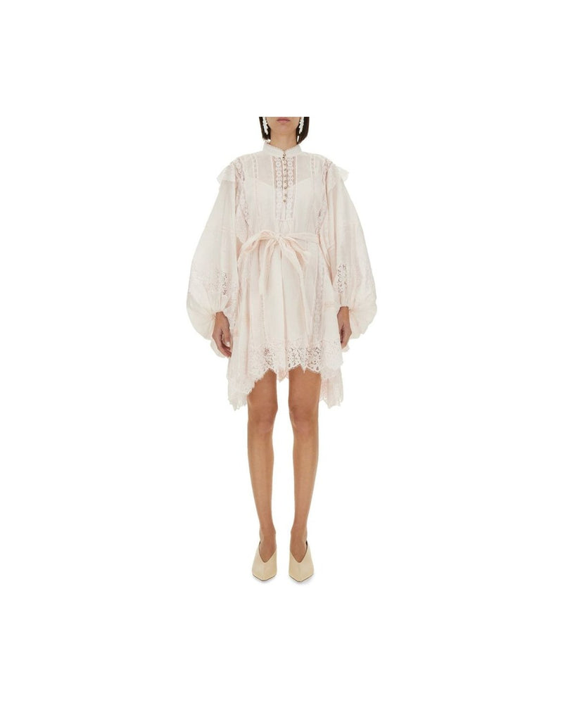 Zimmermann Beige Cotton Casual Dress Glam Steals