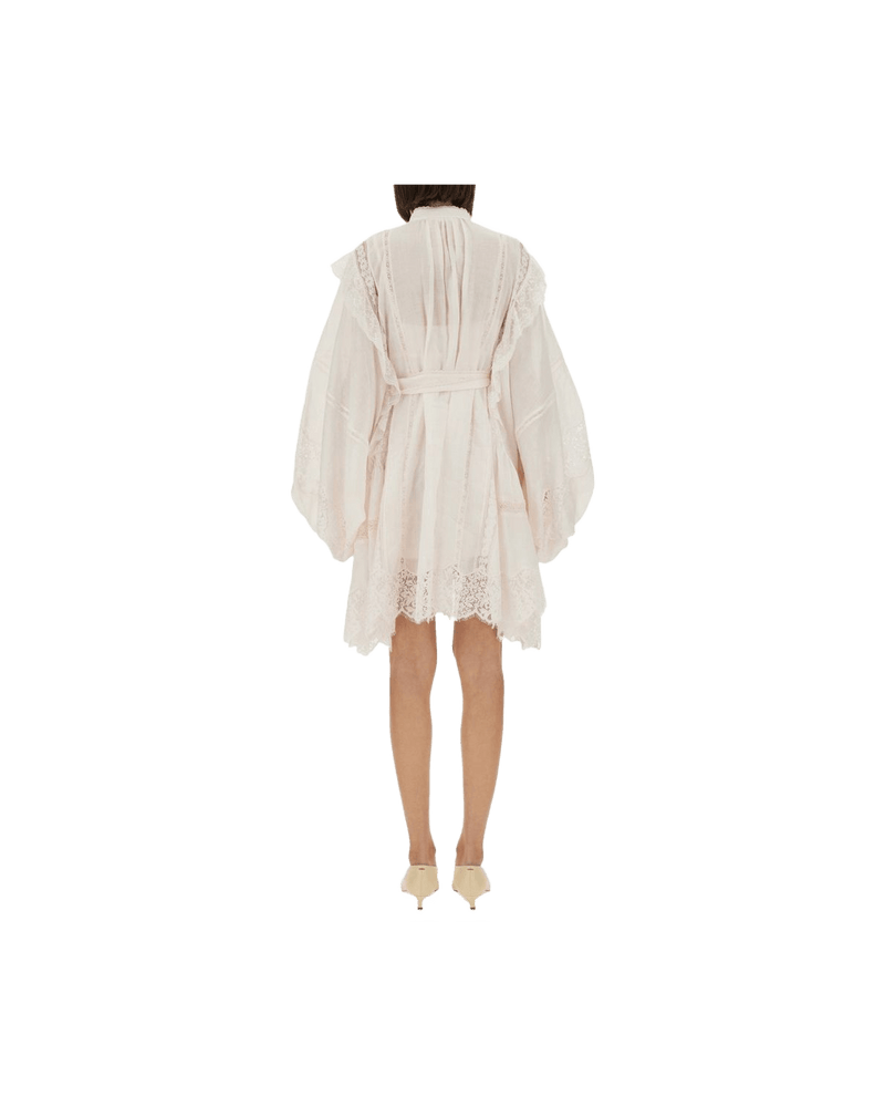 Zimmermann Beige Cotton Casual Dress Glam Steals