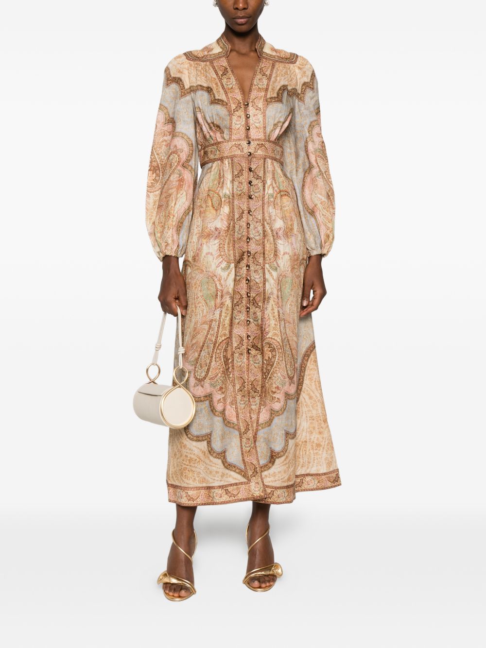 Zimmermann Beige Dress Glam Steals