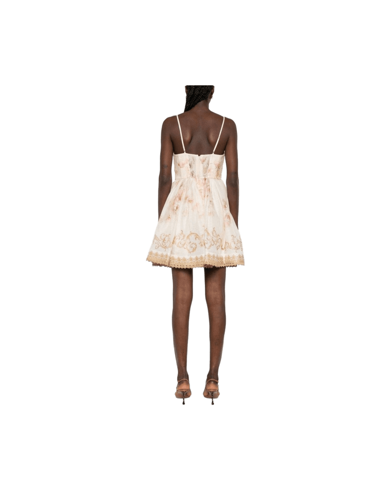 Zimmermann Dress Beige Glam Steals