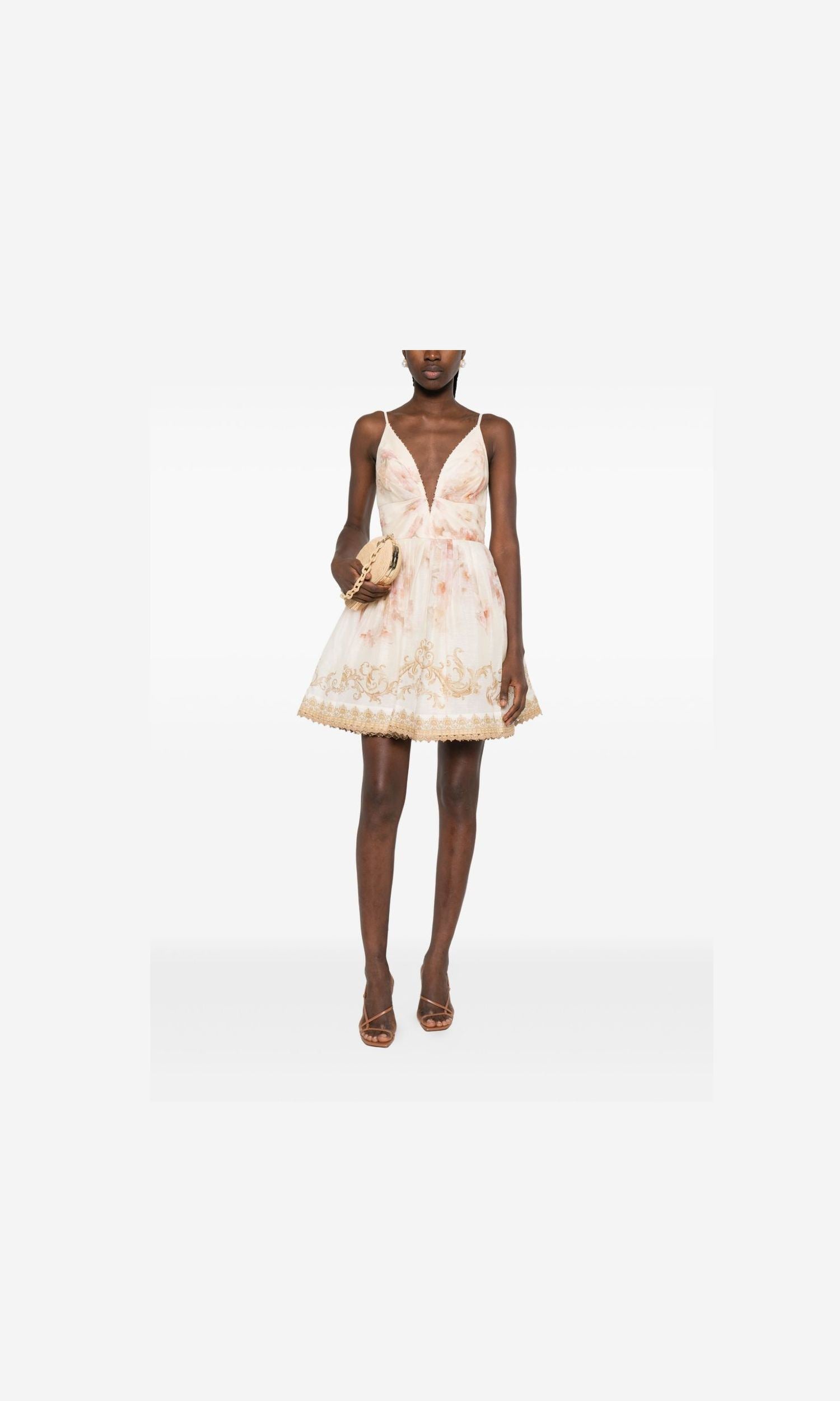 Zimmermann Beige Dress Glam Steals