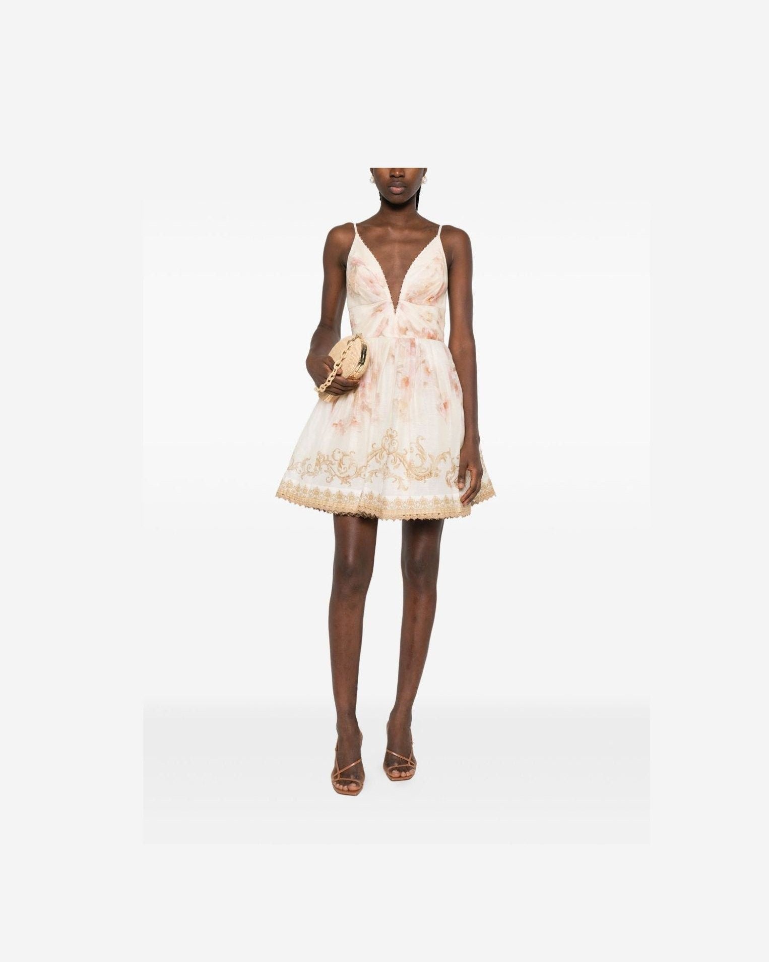 Zimmermann Beige Dress Glam Steals