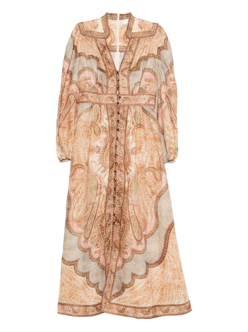Zimmermann Beige Dress Glam Steals