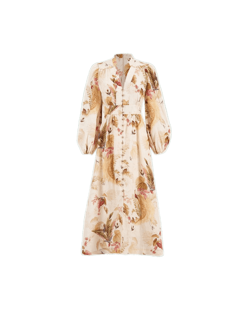 Zimmermann Dress Beige Glam Steals