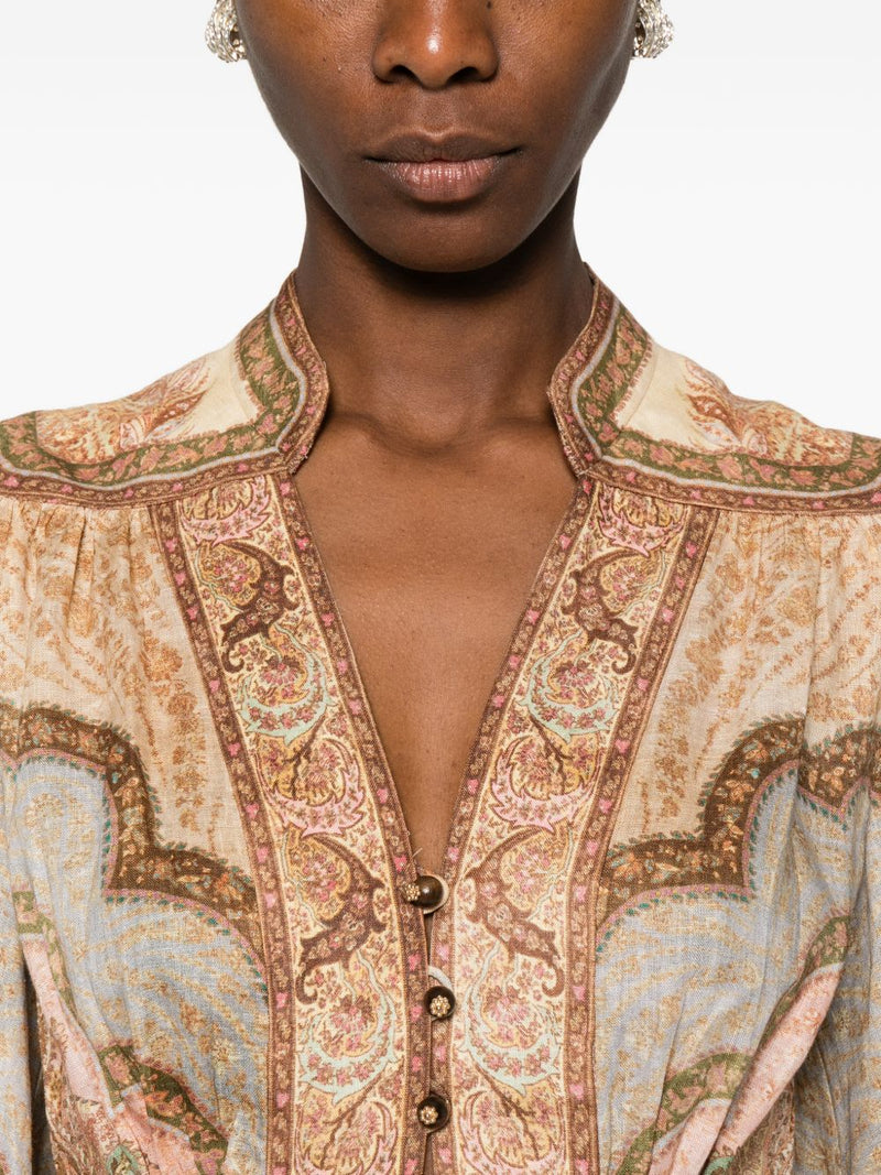 Zimmermann Beige Dress Glam Steals