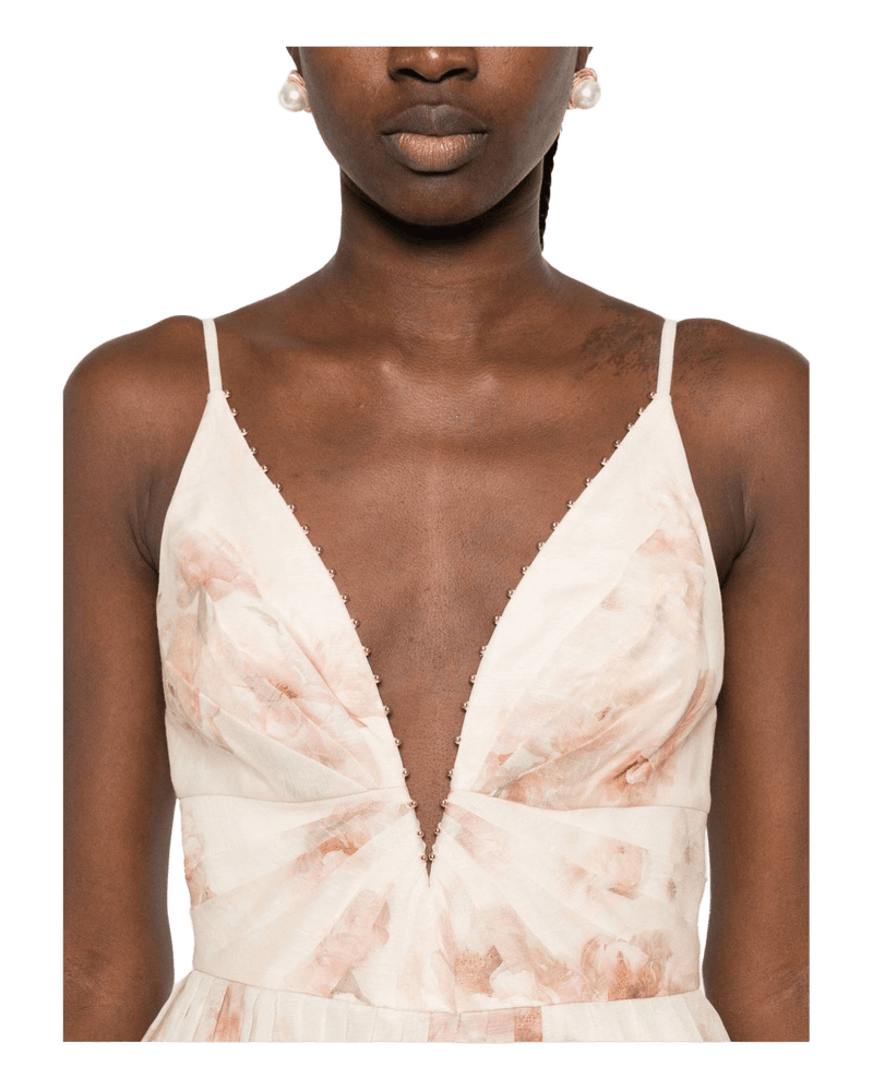 Zimmermann Dress Beige Glam Steals