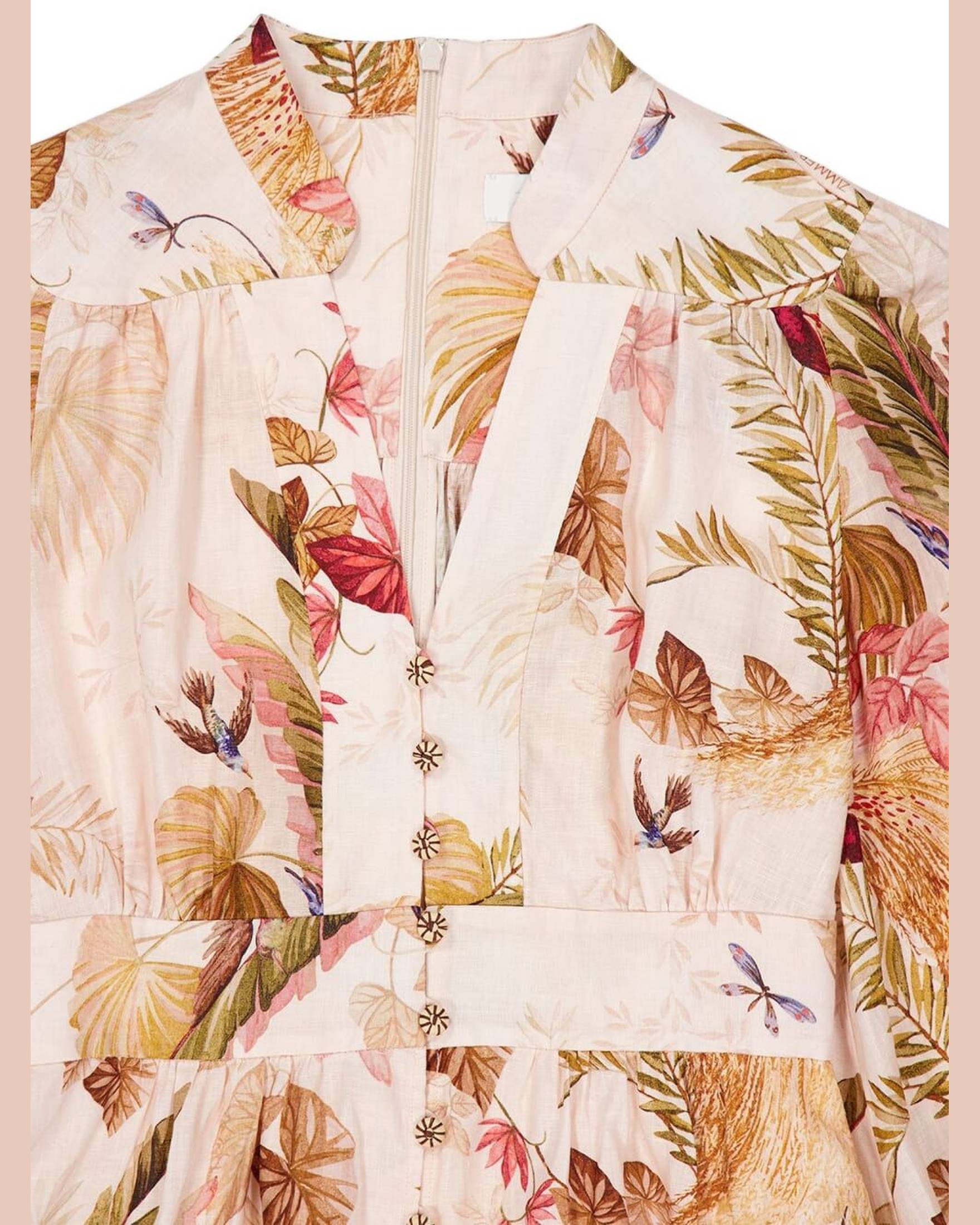 Zimmermann Beige Dress Glam Steals